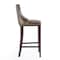 Manhattan Comfort Fifth Avenue Bar Stool in Bronze and Walnut (Set of 3) 3-BS007-BZ - alternate 5